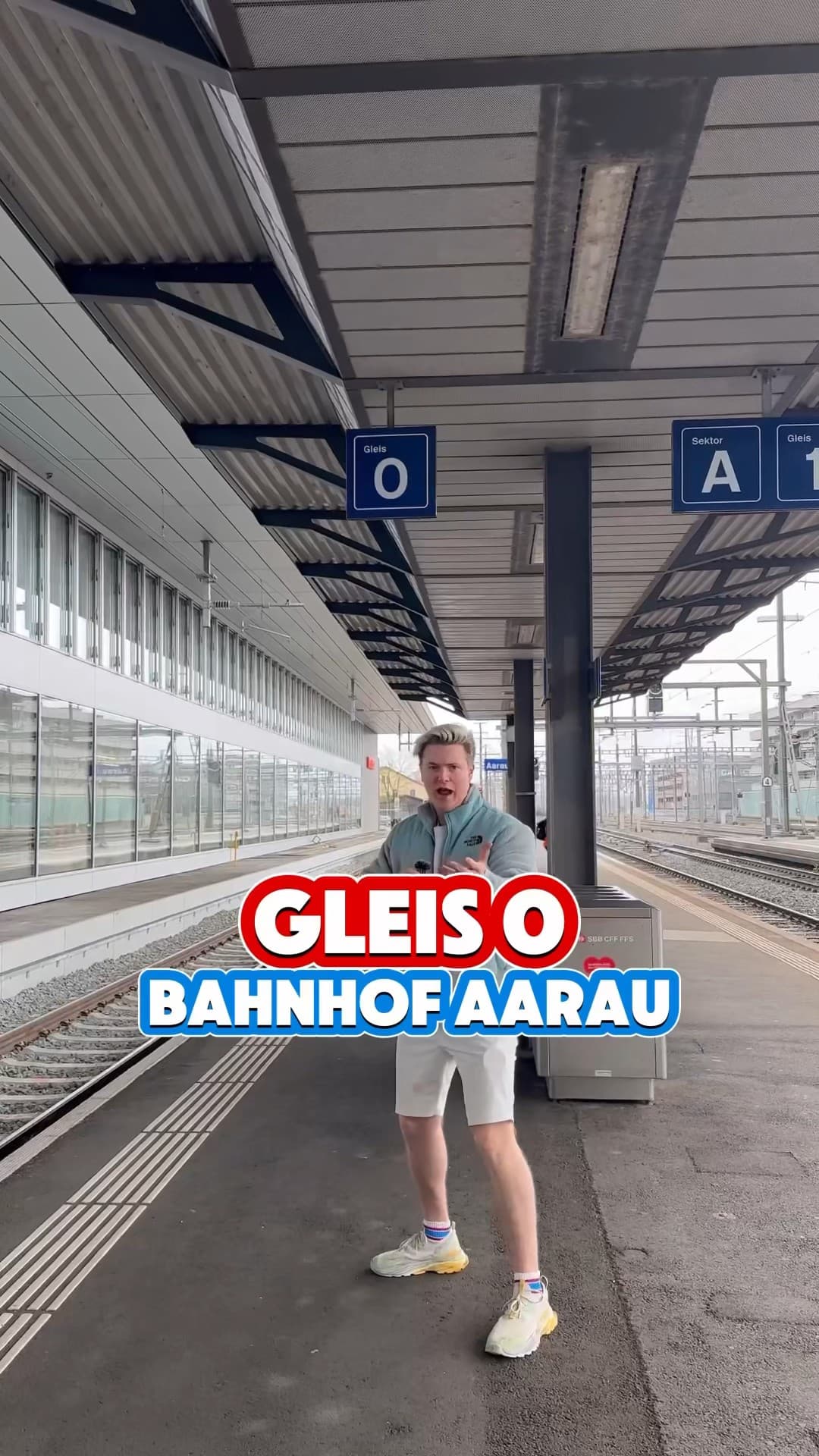 Gleis 0, Bahnhof Aarau