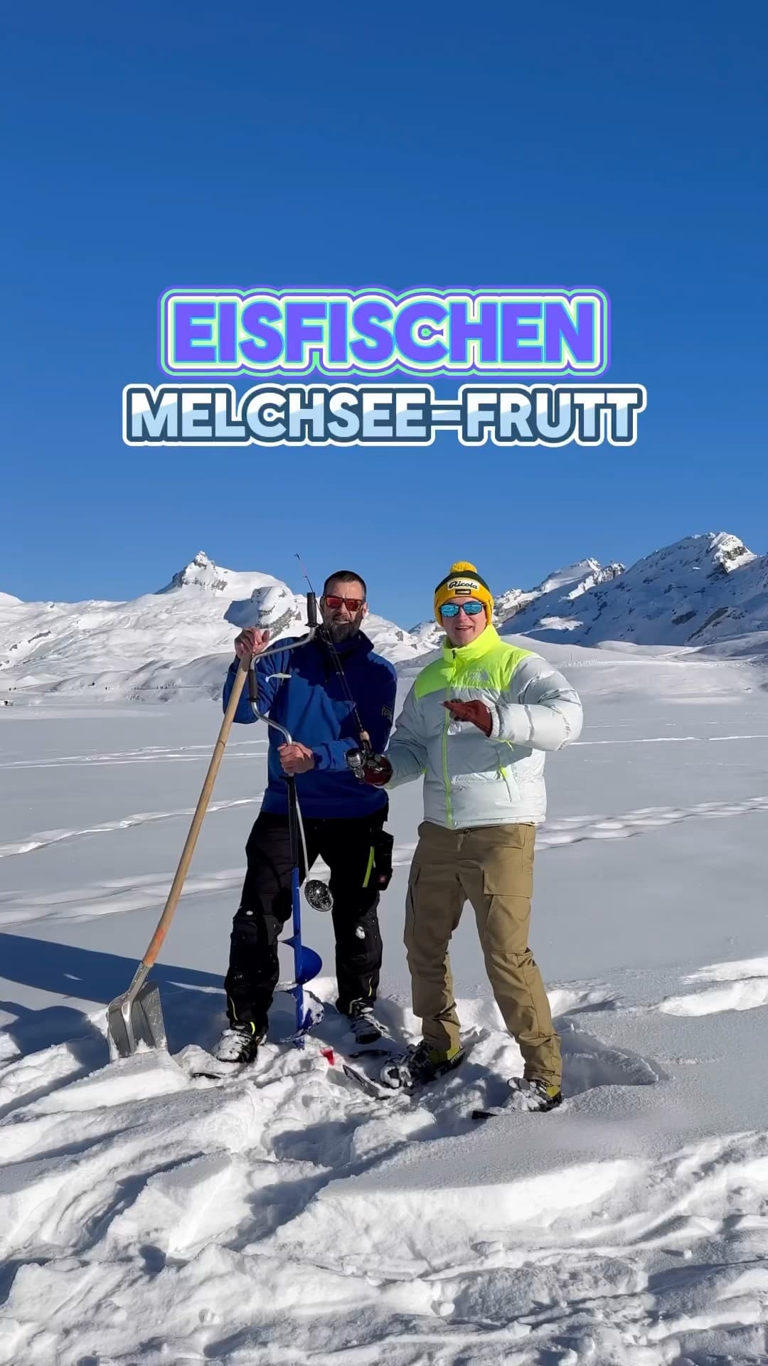 Eisfischen Melchsee-Frutt
