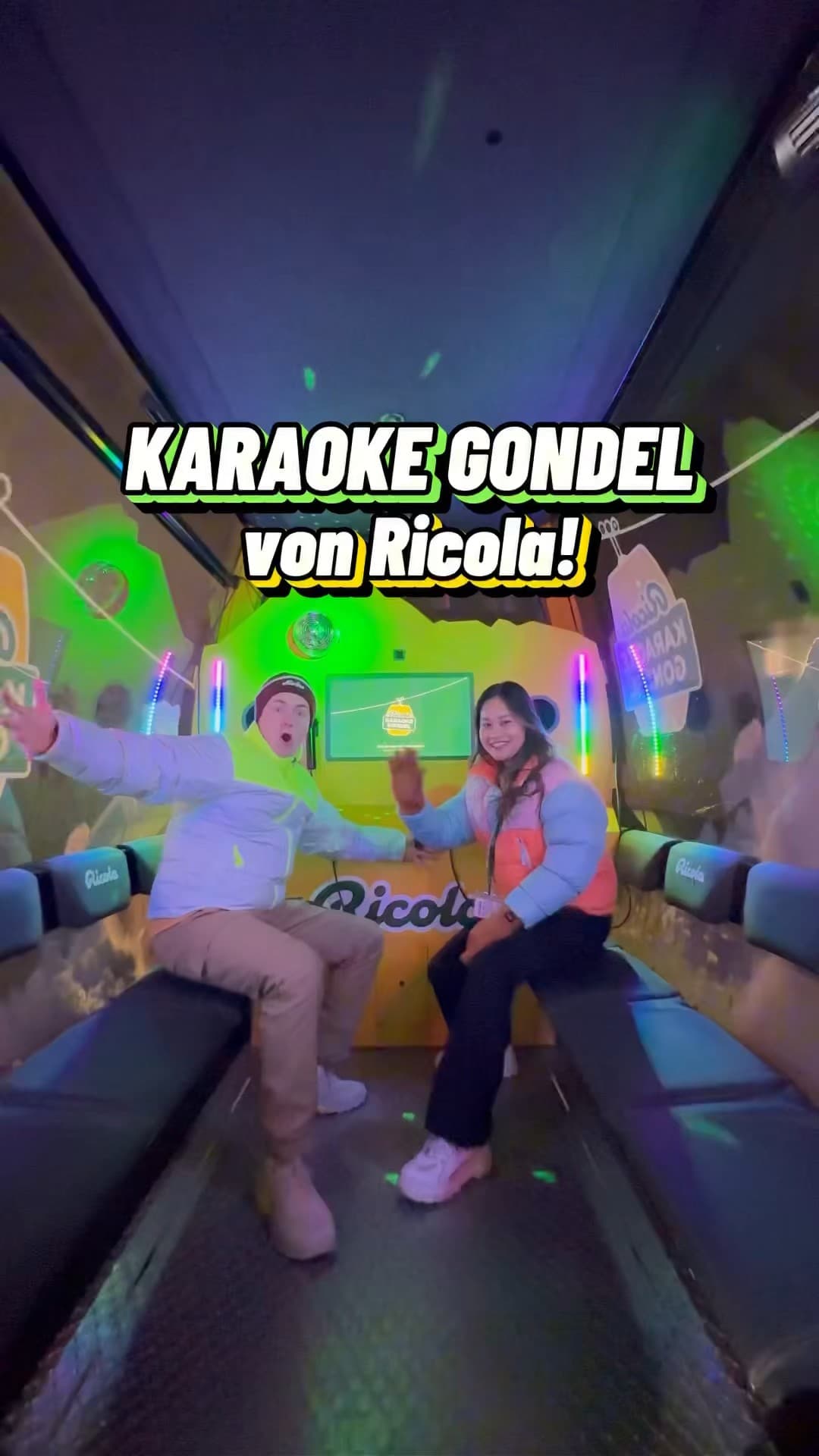 Karaoke-Gondelbahn Männlichen