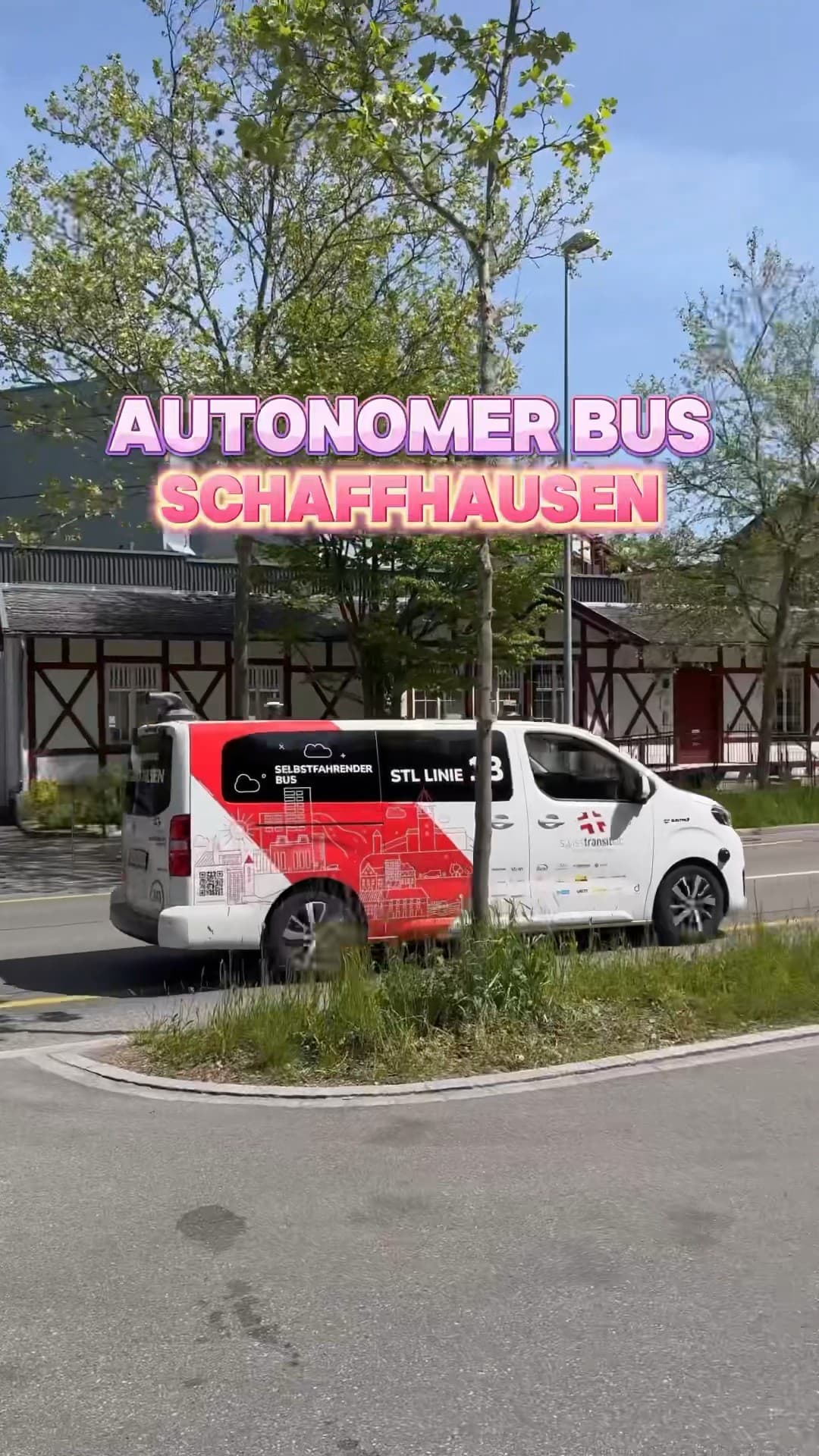 Autonomer Bus STL Linie 13