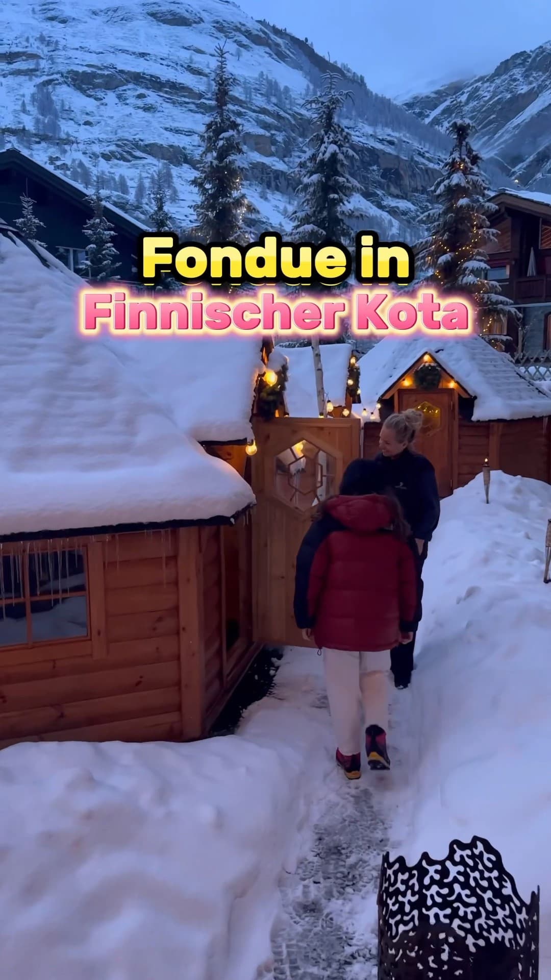 Hotel Mattiol Zermatt – Fondue in der finnischen Cota