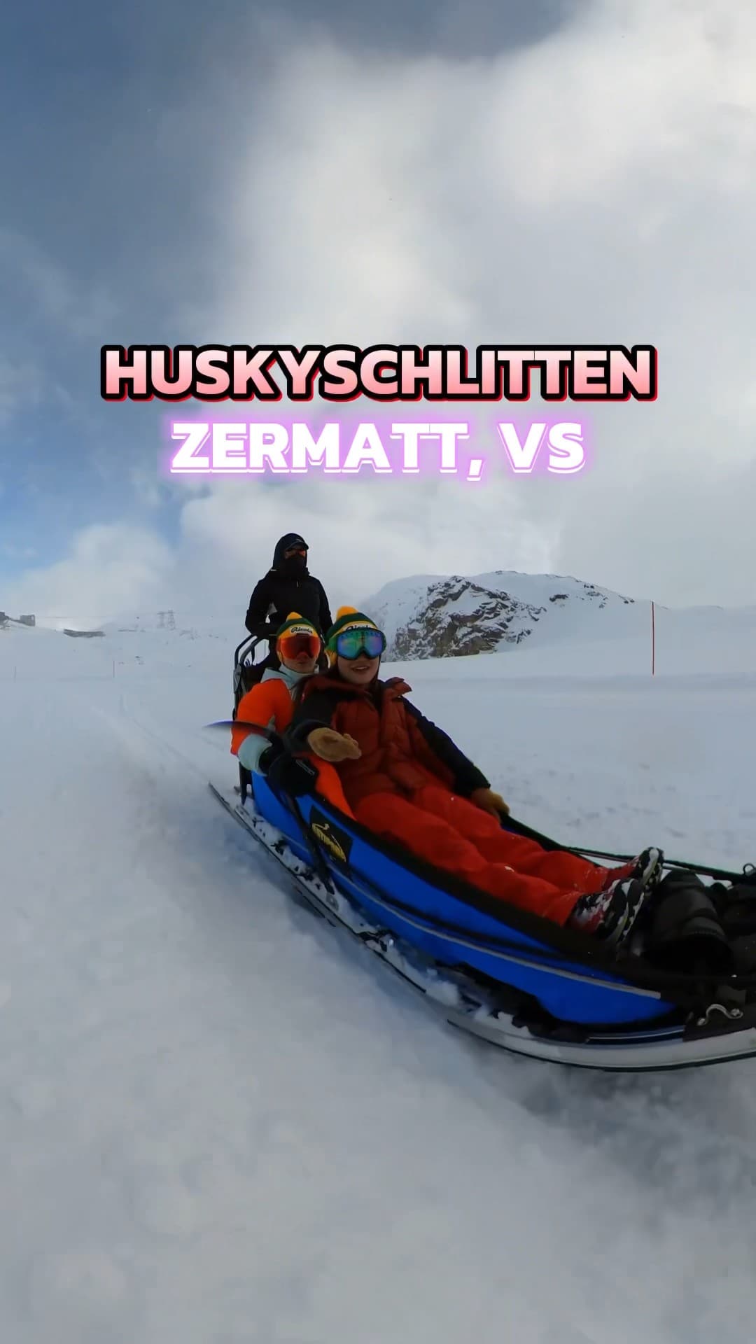 Husky-Schlittenfahrt Zermatt