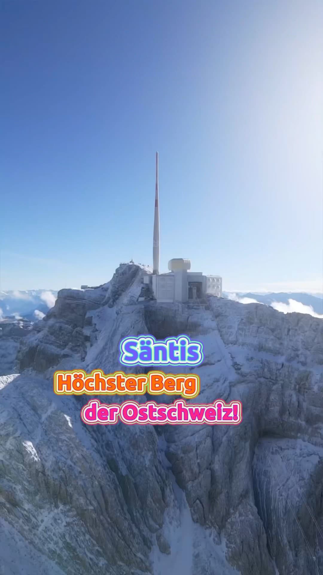 Säntis mit Säntis-Schwebebahn