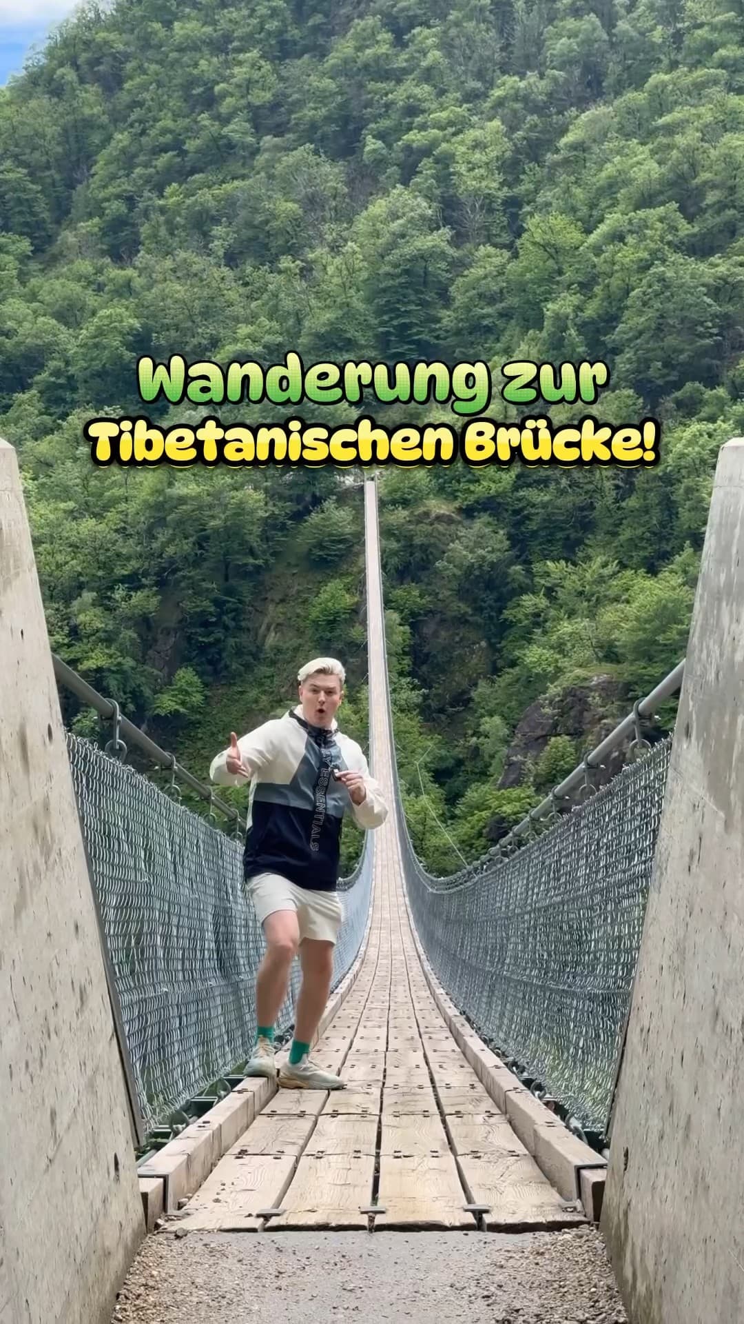 Tibetische Brücke Carasc
