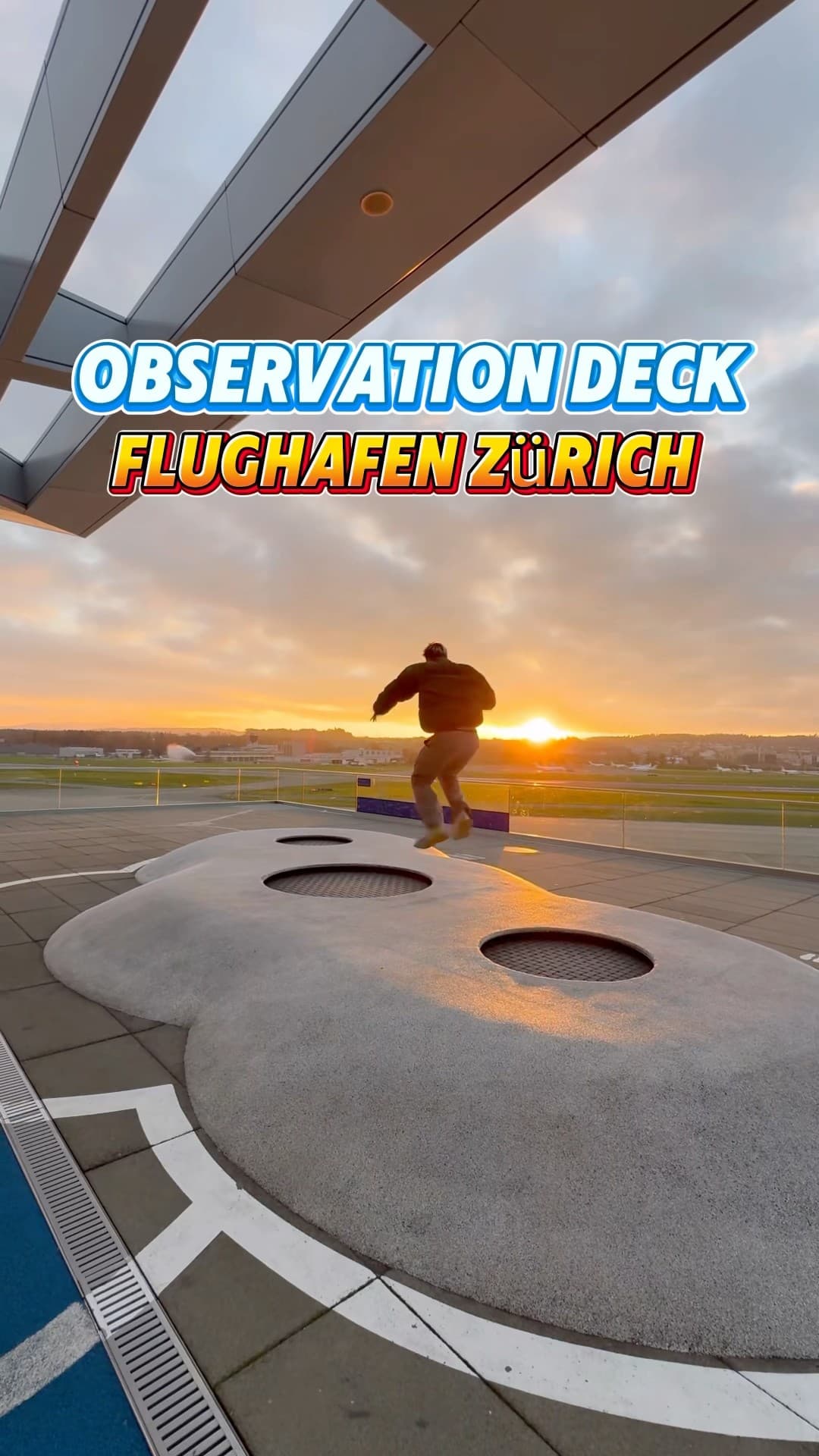 Zuschauerterrasse Flughafen Zürich