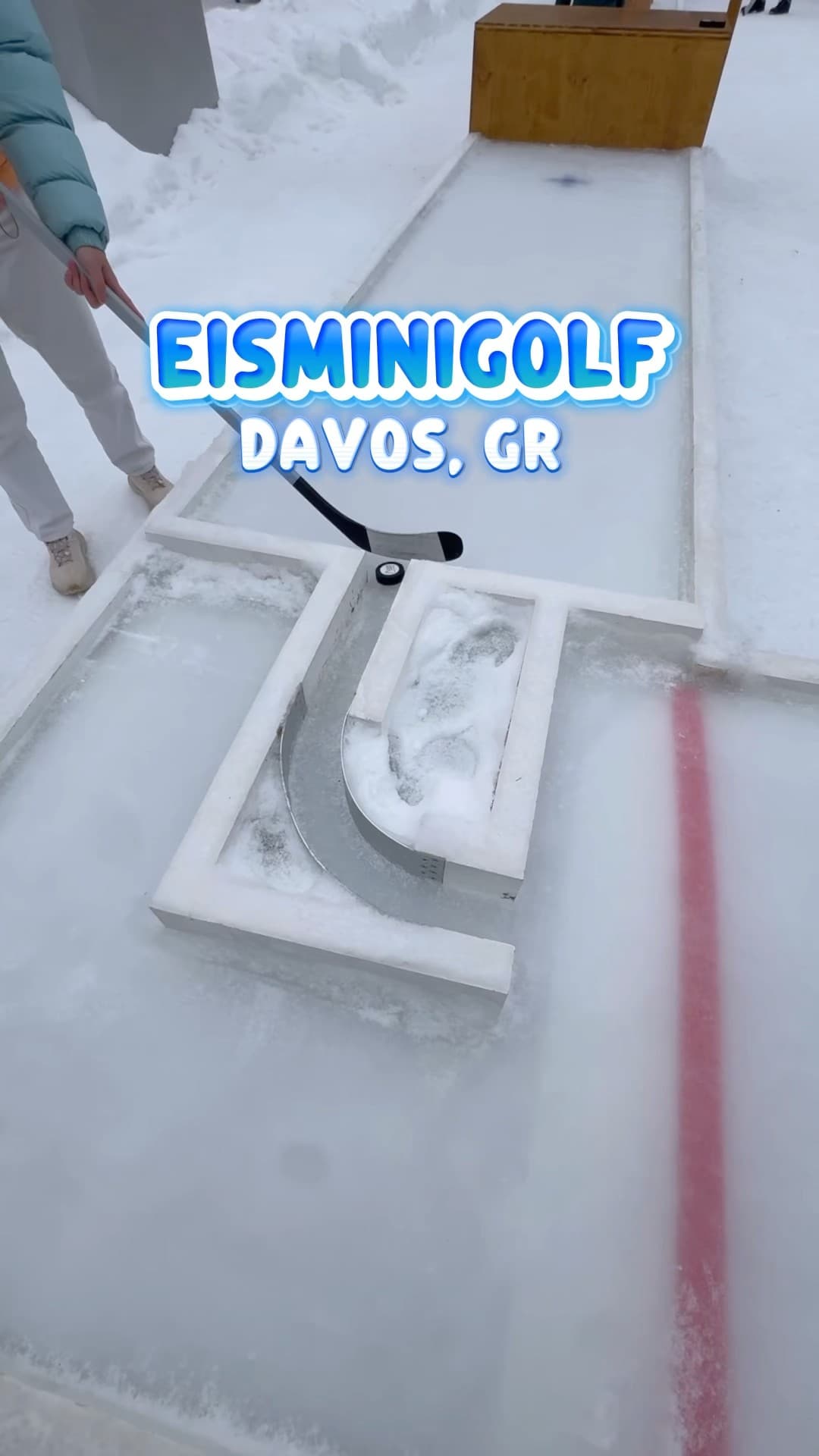 Eisminigolf Davos