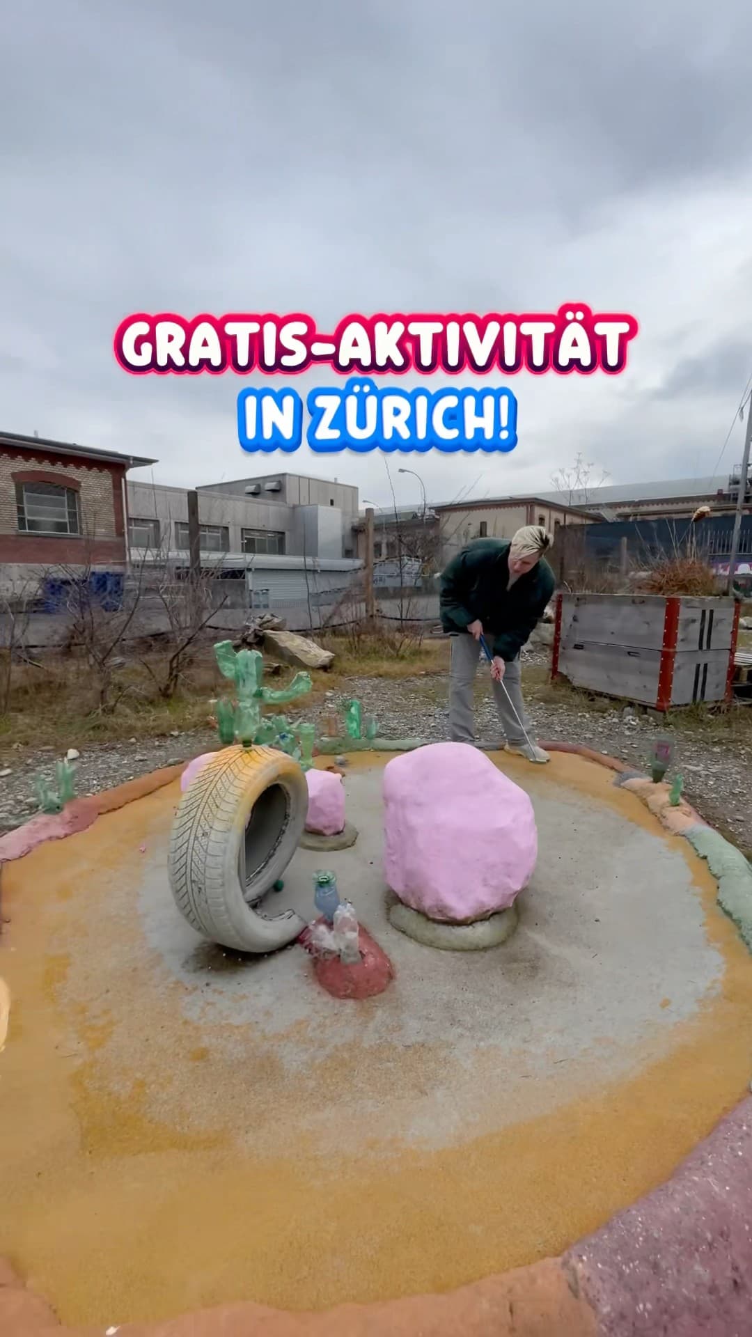 Minigolf-Parcours Golfikant