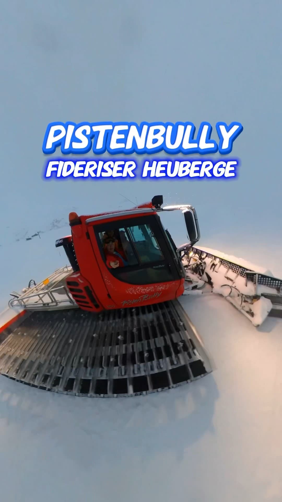 Pistenbully-Mitfahrt Flumserberg