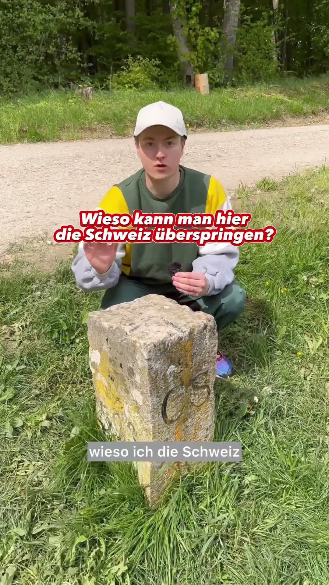 Nördlichster Punkt der Schweiz (Schwarzer Stein)